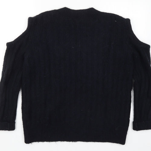 Zara Womens Beige  Knit Pullover Jumper Size M