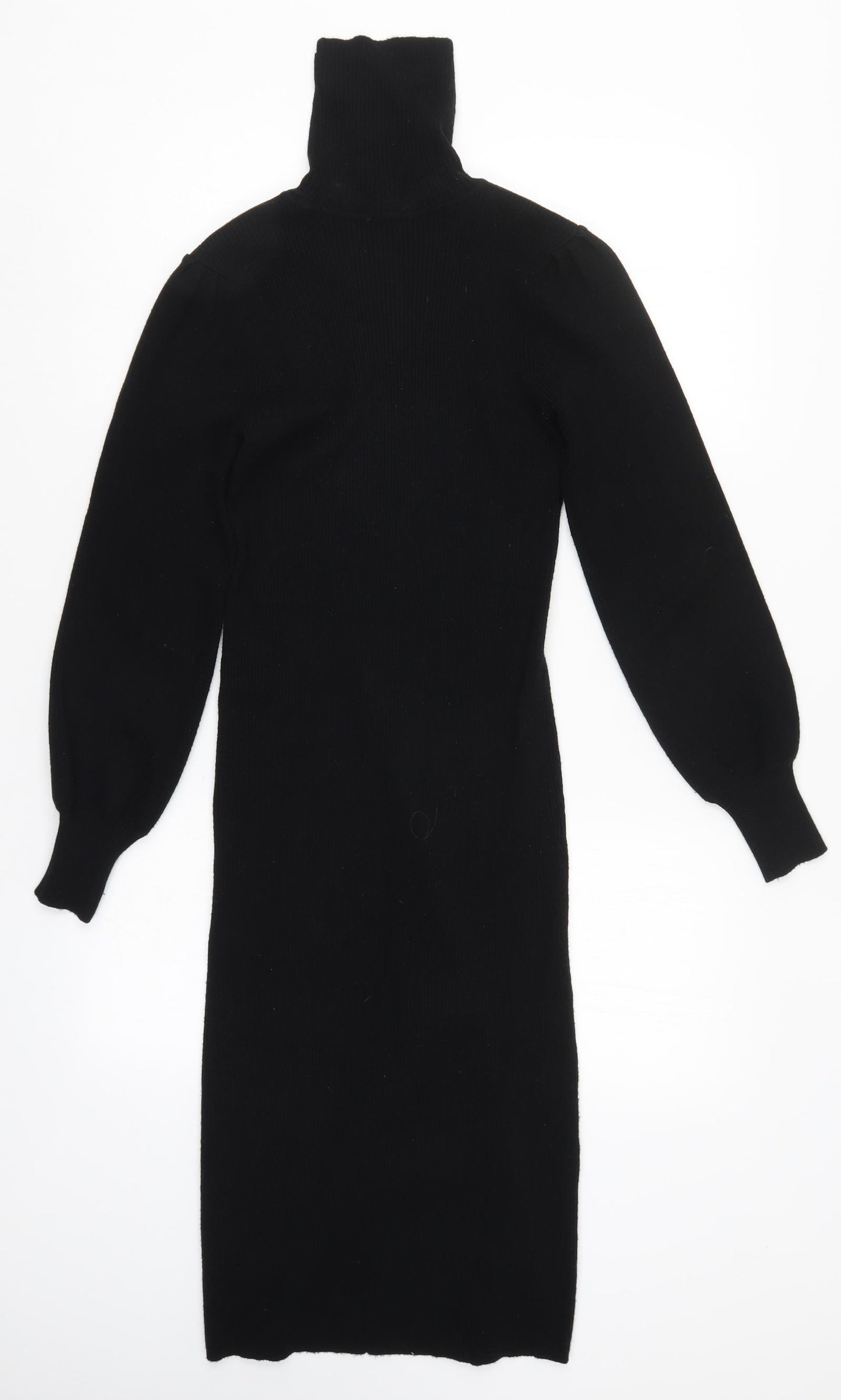F&F Womens Black   Jumper Dress  Size 10