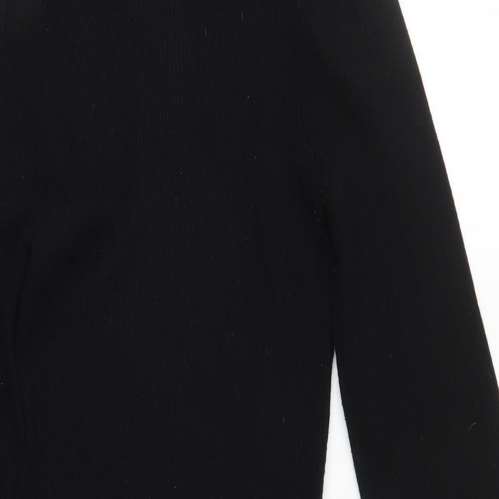 F&F Womens Black   Jumper Dress  Size 10
