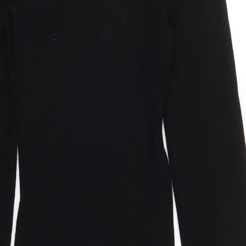 F&F Womens Black   Jumper Dress  Size 10