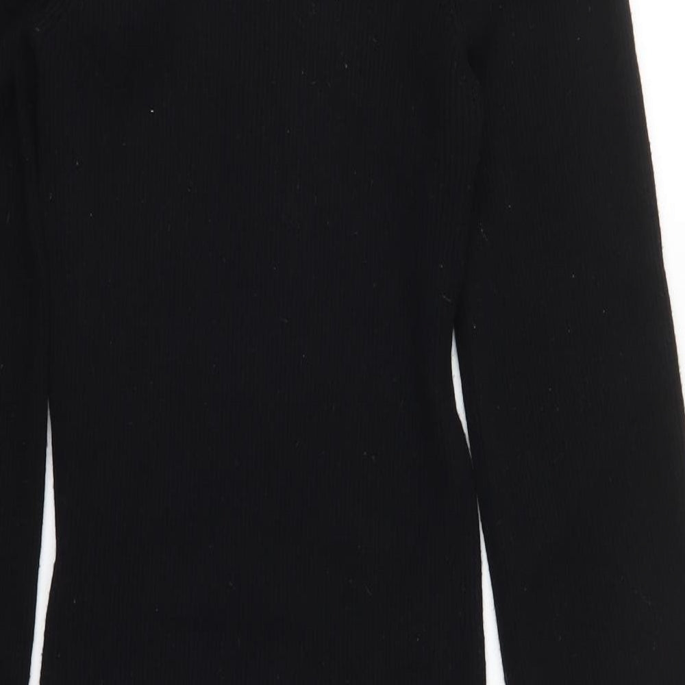F&F Womens Black   Jumper Dress  Size 10