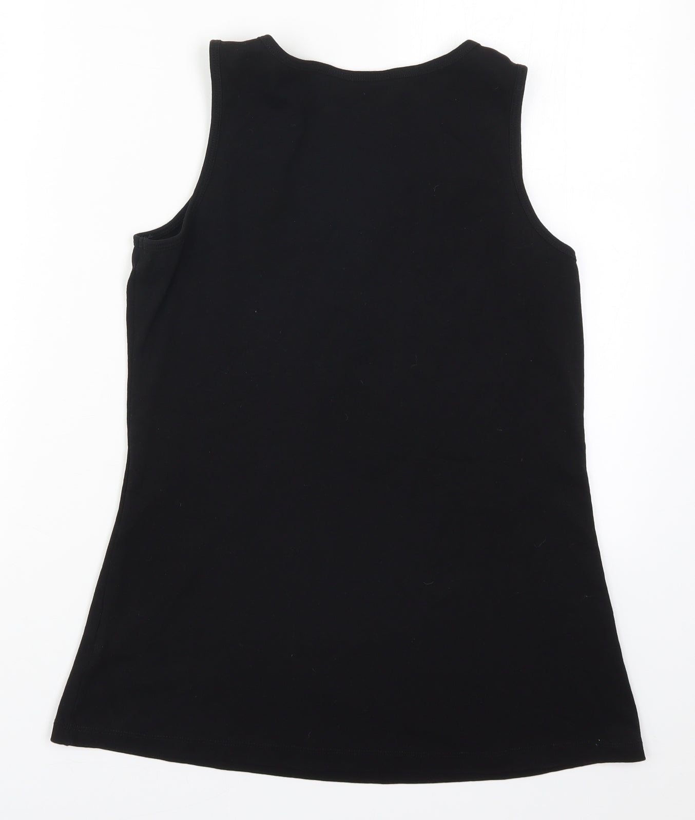 Yours Womens Black   Basic Tank Size 16