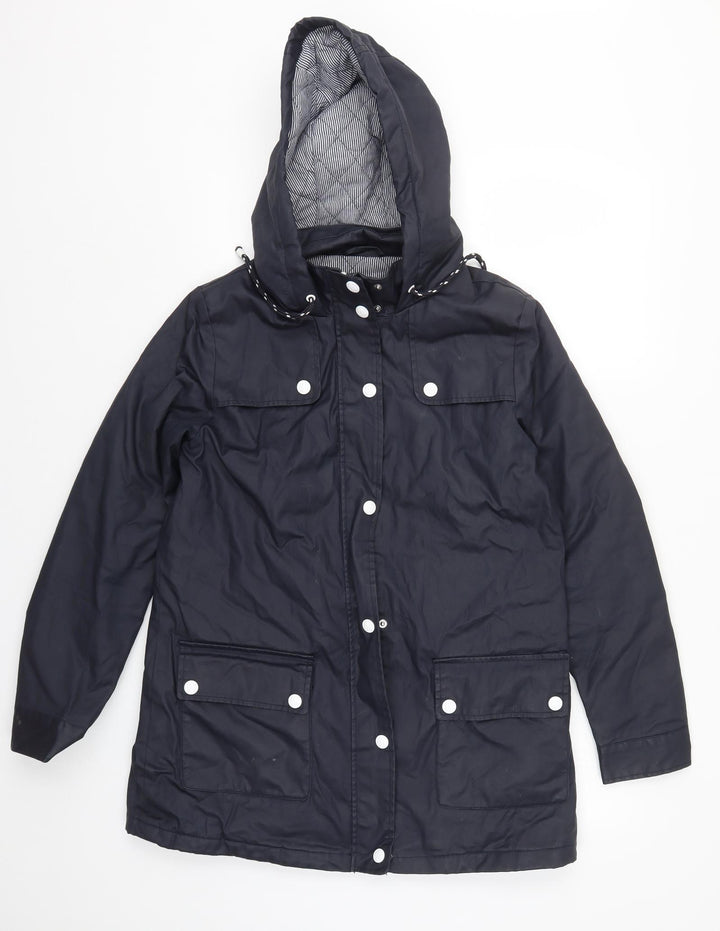 New Look Womens Blue   Jacket Coat Size 8