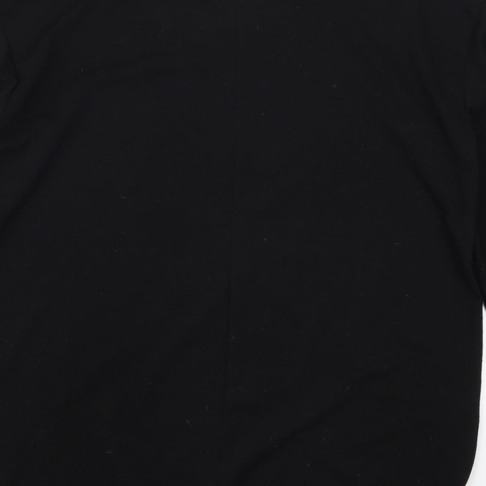 Yours Womens Black   Pullover Sweatshirt Size 16  - Lips