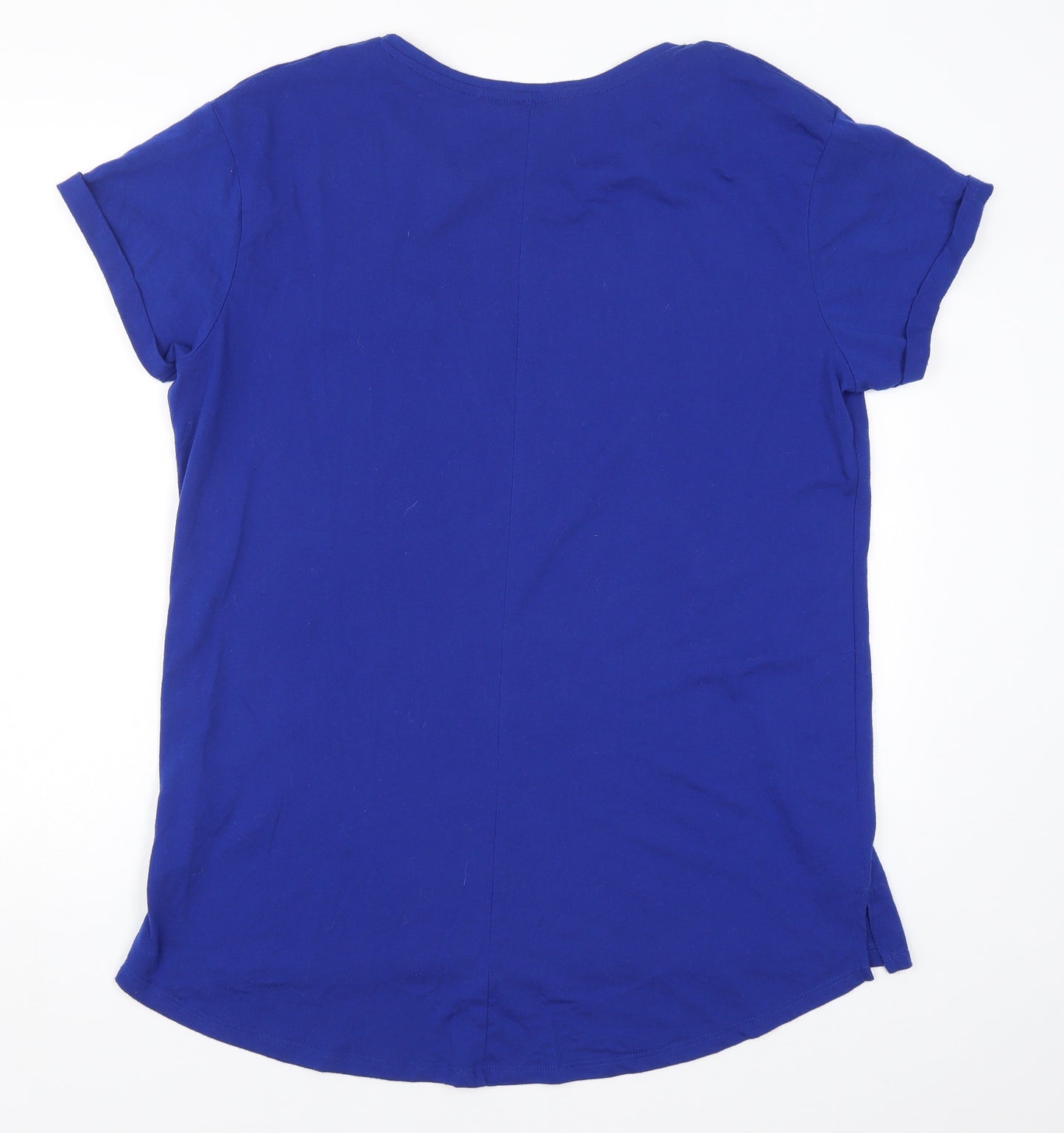 Yours Womens Blue   Basic T-Shirt Size 18