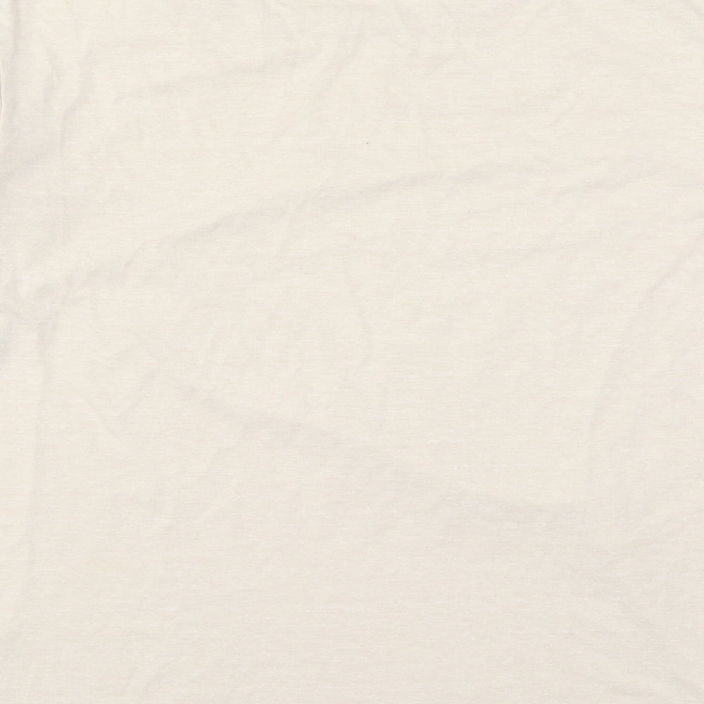 Dorothy Perkins Womens Beige   Basic T-Shirt Size 14