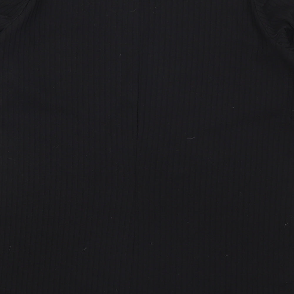 Yours Womens Black   Basic T-Shirt Size 16