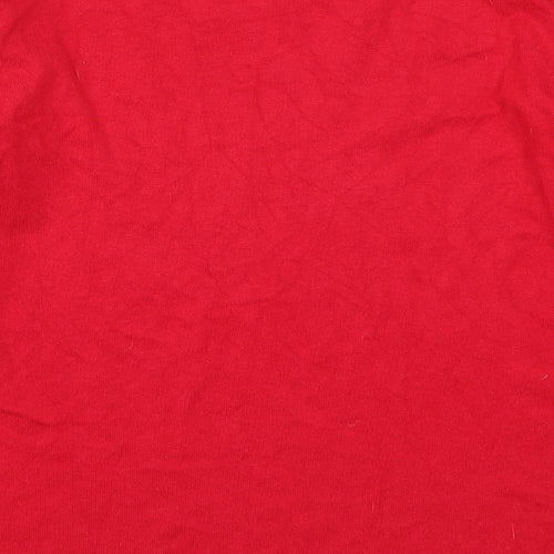Stock Shop Womens Red  Knit Pullover Jumper Size M
