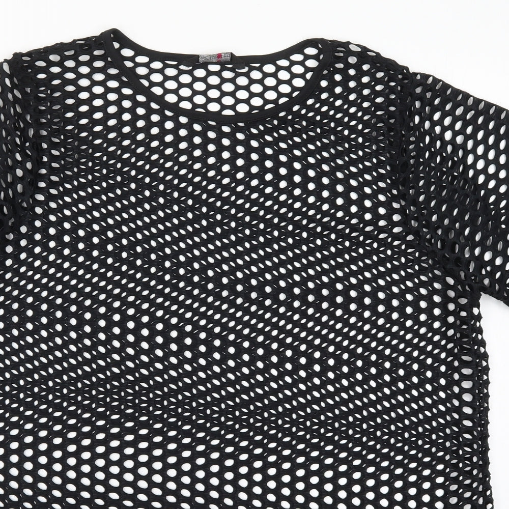 Yours Womens Black   Basic T-Shirt Size 20
