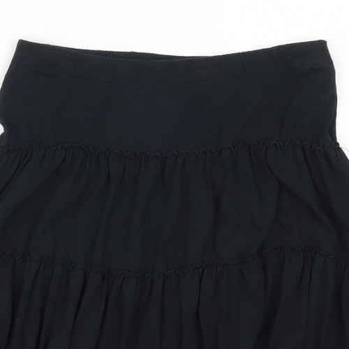 Preworn Womens Black   Swing Skirt Size 6