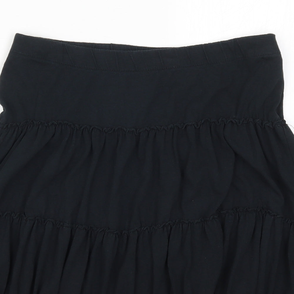 Preworn Womens Black   Swing Skirt Size 6