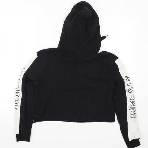 Primark Womens Black   Pullover Hoodie Size 8  - NYC 1990