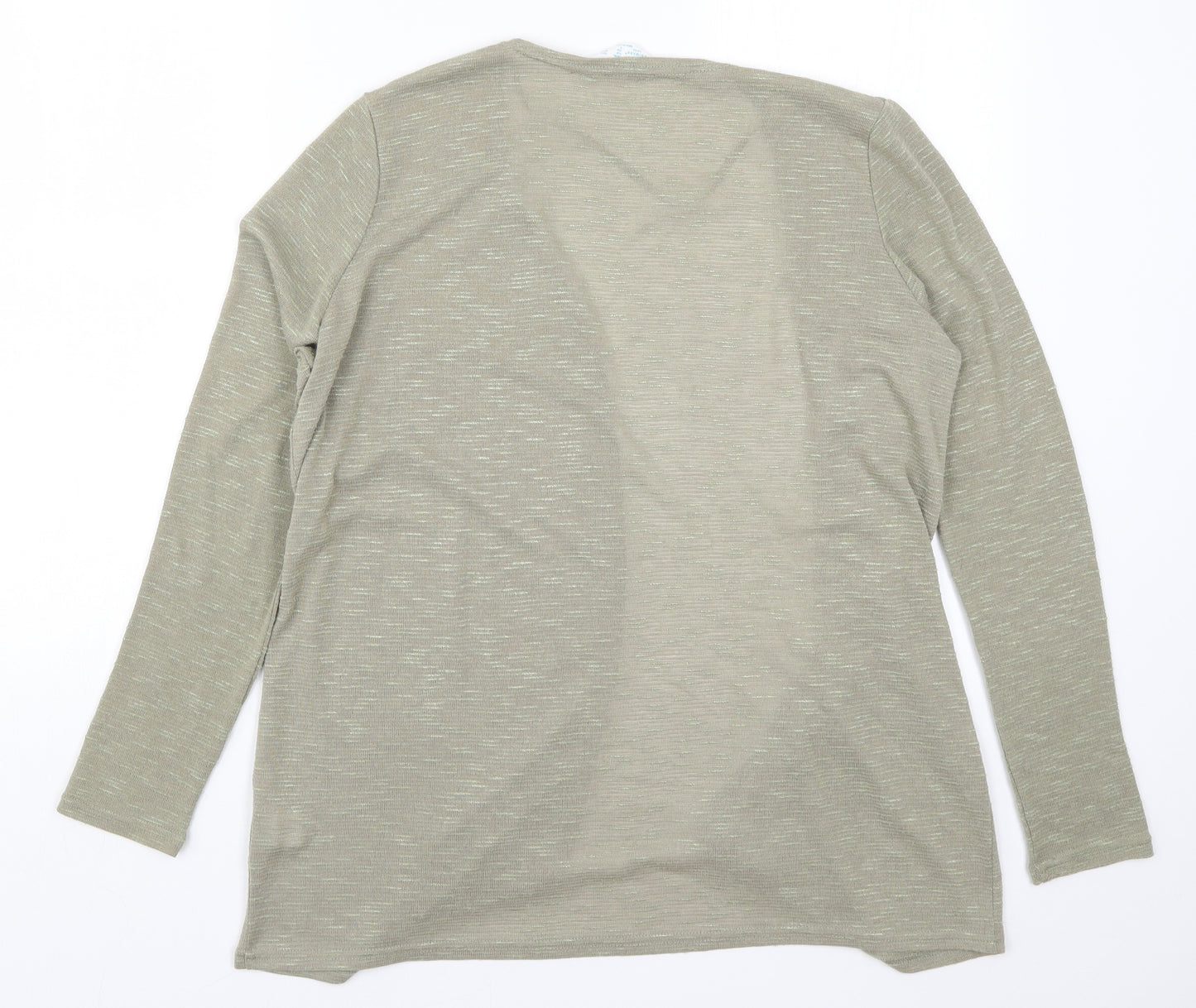 Primark Womens Green   Cardigan Jumper Size 10