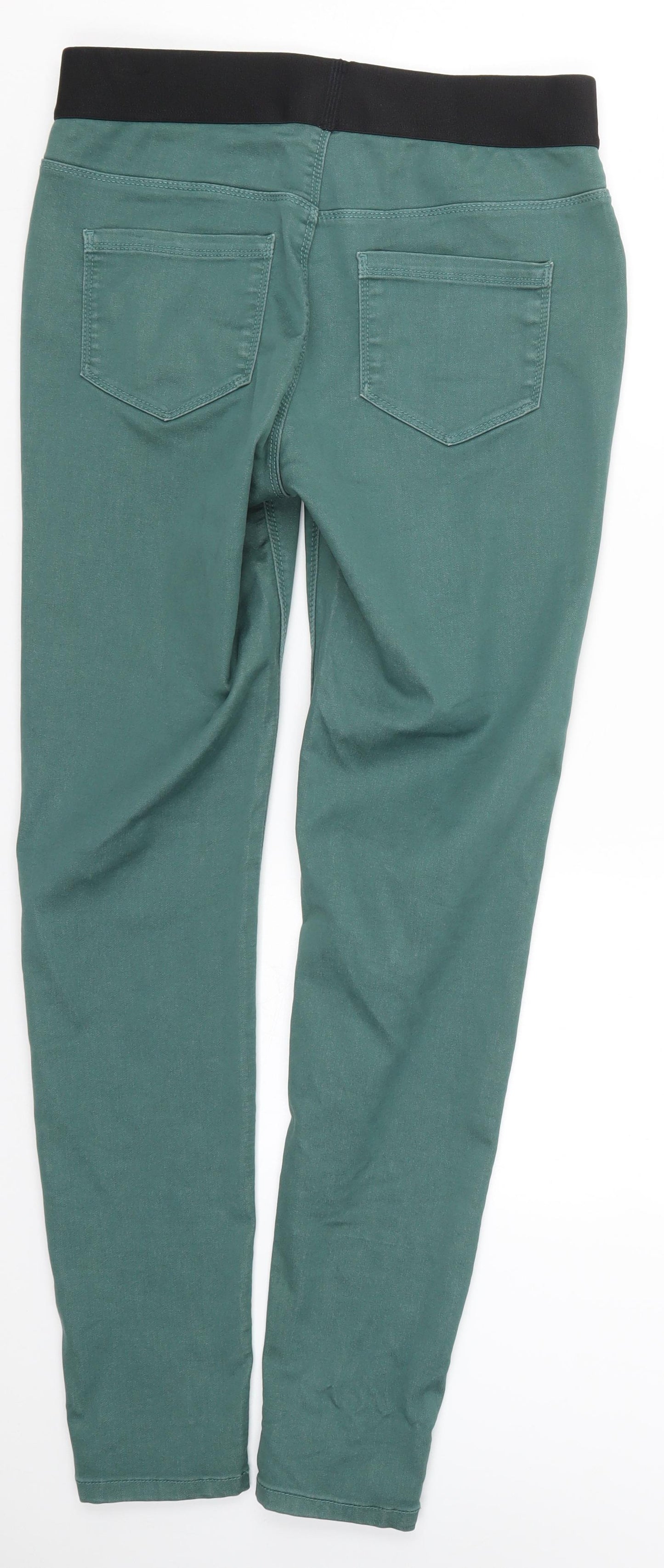 George Womens Green  Denim Jegging Jeans Size 12 L31 in