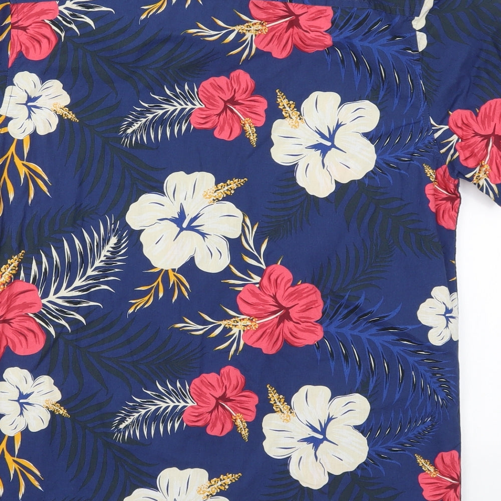 Primark Mens Multicoloured Floral   Button-Up Size XS