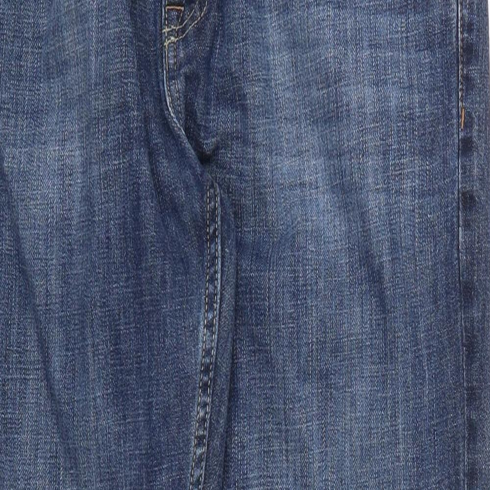 NEXT Mens Blue  Denim Straight Jeans Size 34 L30 in