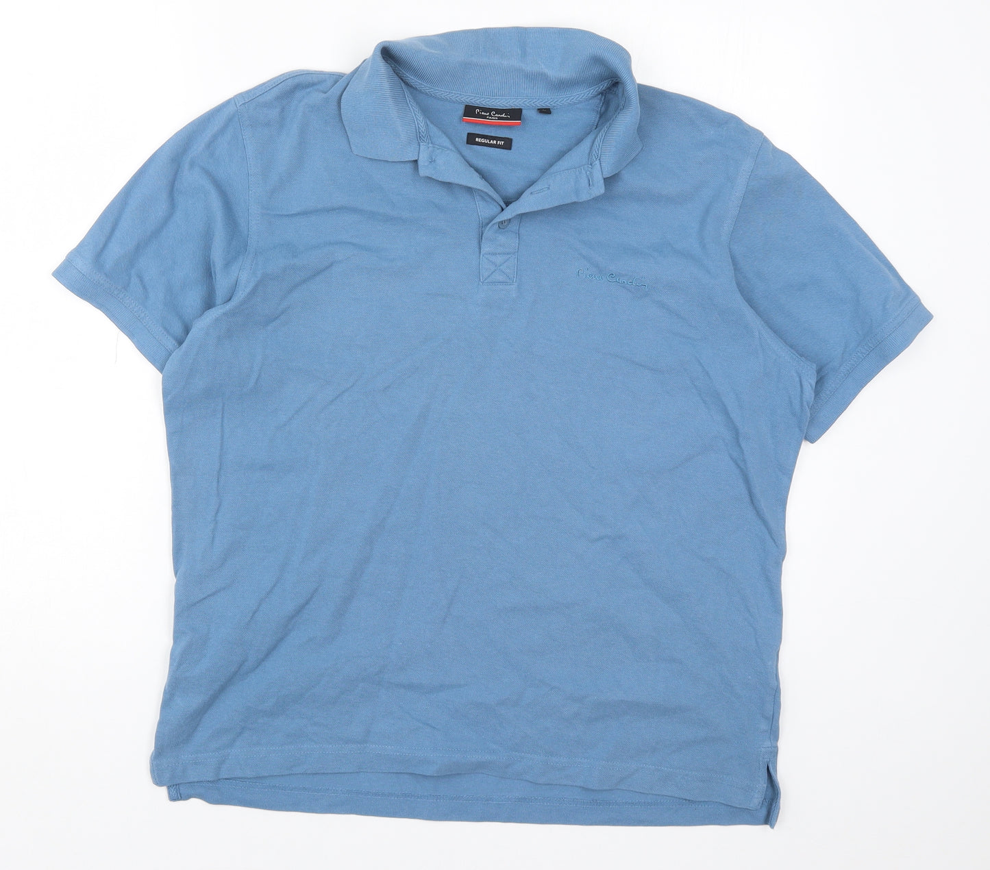 Pierre Cardin Mens Blue    Polo Size L