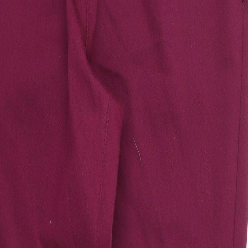 Pep & Co Womens Pink  Denim Jegging Jeans Size 12 L27 in