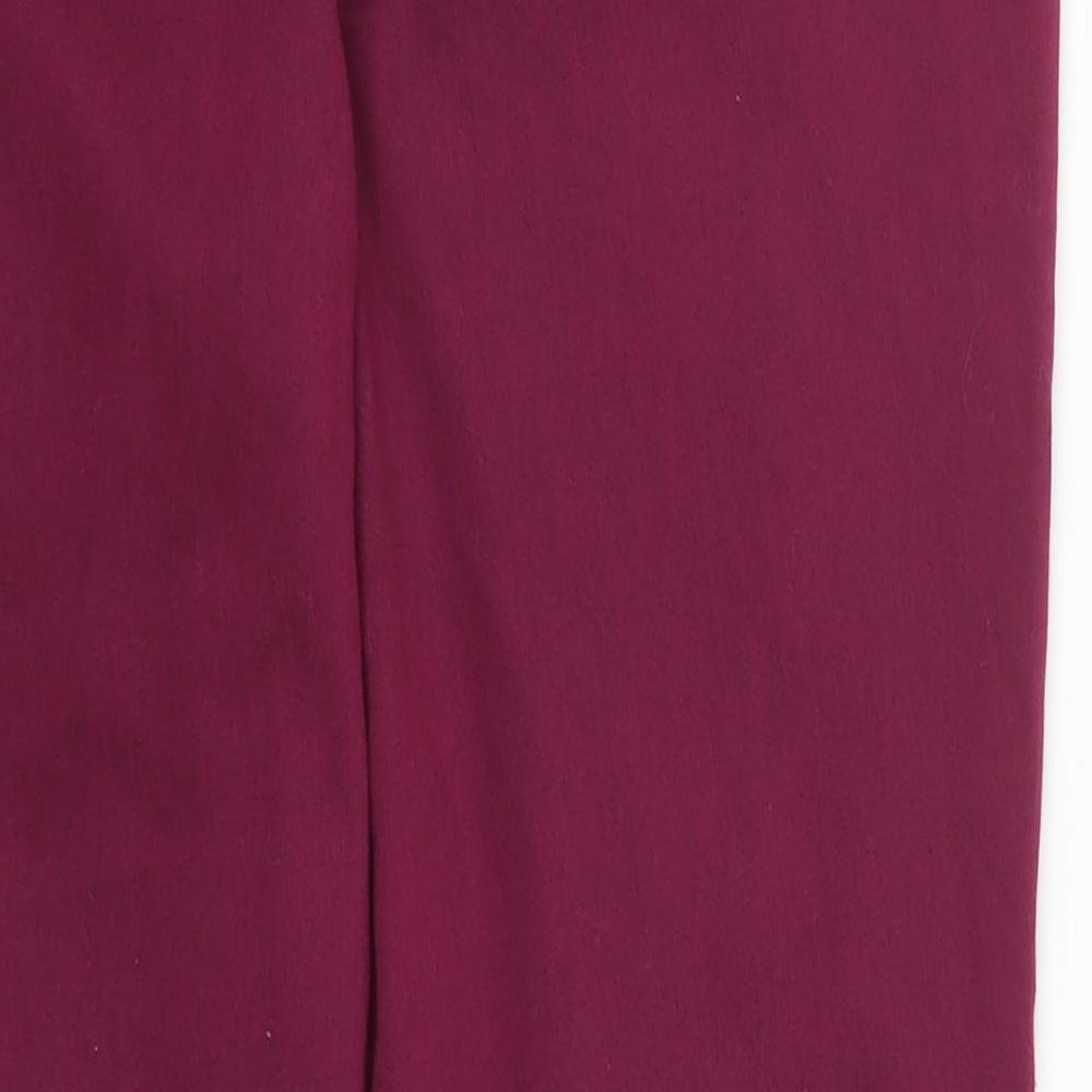 Pep & Co Womens Pink  Denim Jegging Jeans Size 12 L27 in