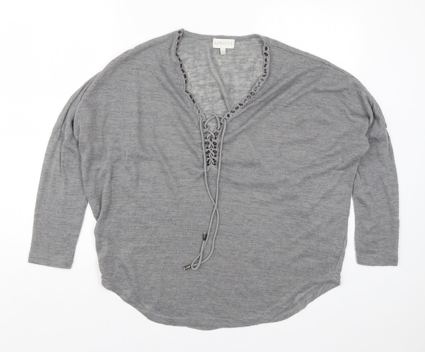 Apricot Womens Grey   Basic T-Shirt Size 8