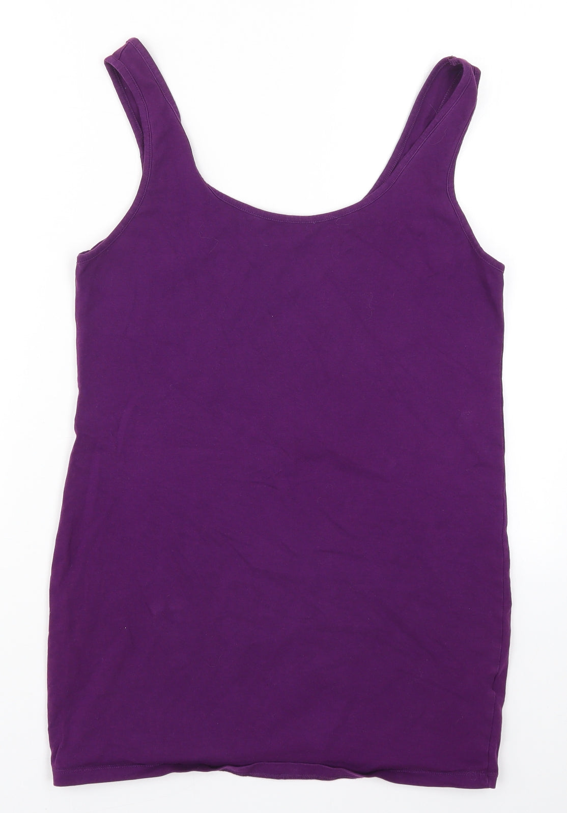 New Look Womens Purple   Basic Tank Size 14