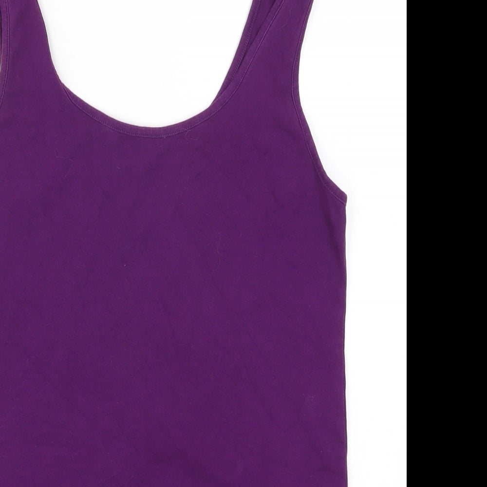 New Look Womens Purple   Basic Tank Size 14