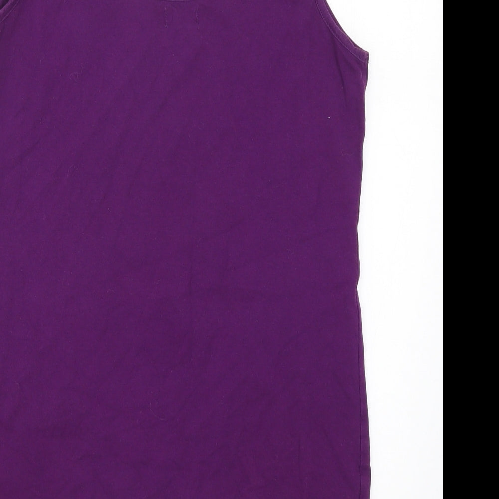 New Look Womens Purple   Basic Tank Size 14