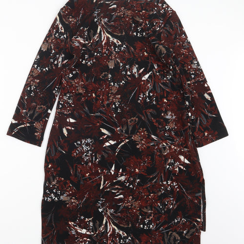 Christopher Fink  Womens Brown Geometric  Mini  Size XS