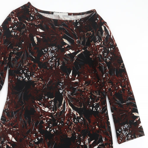 Christopher Fink  Womens Brown Geometric  Mini  Size XS