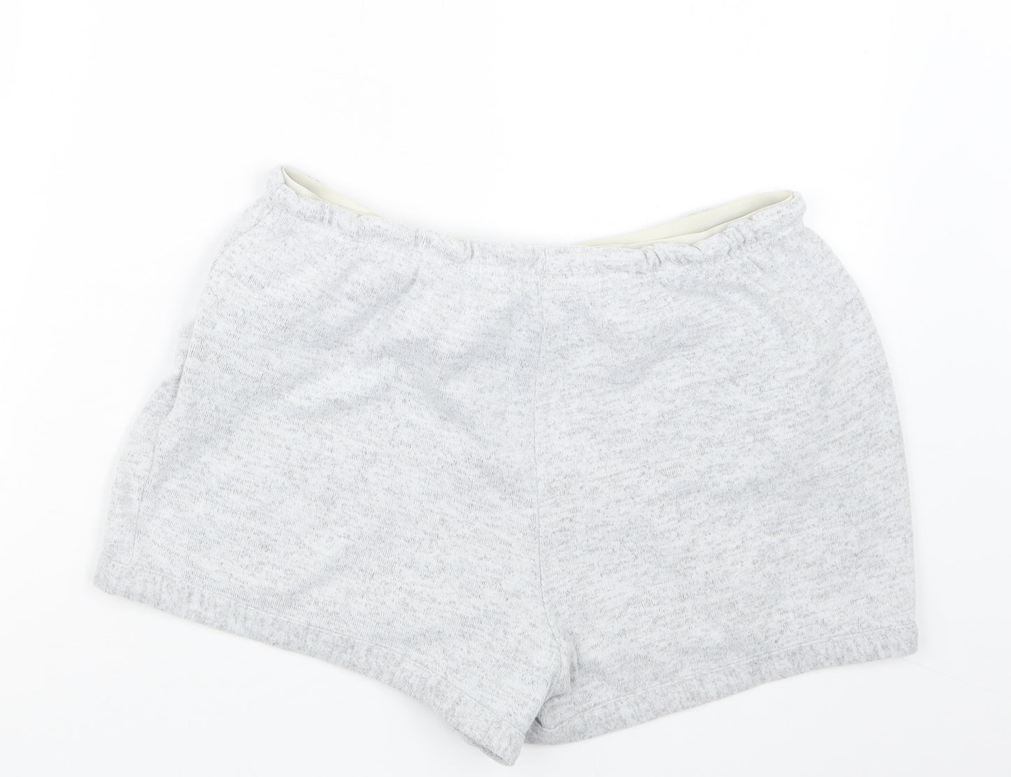F&F Womens Grey Geometric  Capri Sleep Shorts Size 12