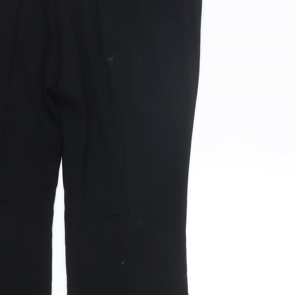 Marks and Spencer Womens Black   Trousers  Size 14 L30 in