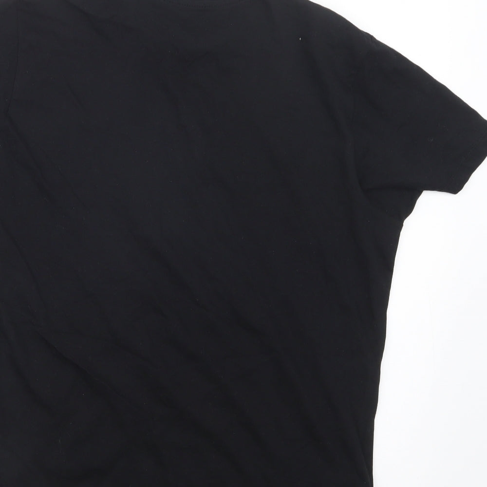 Primark Womens Black   Basic T-Shirt Size S