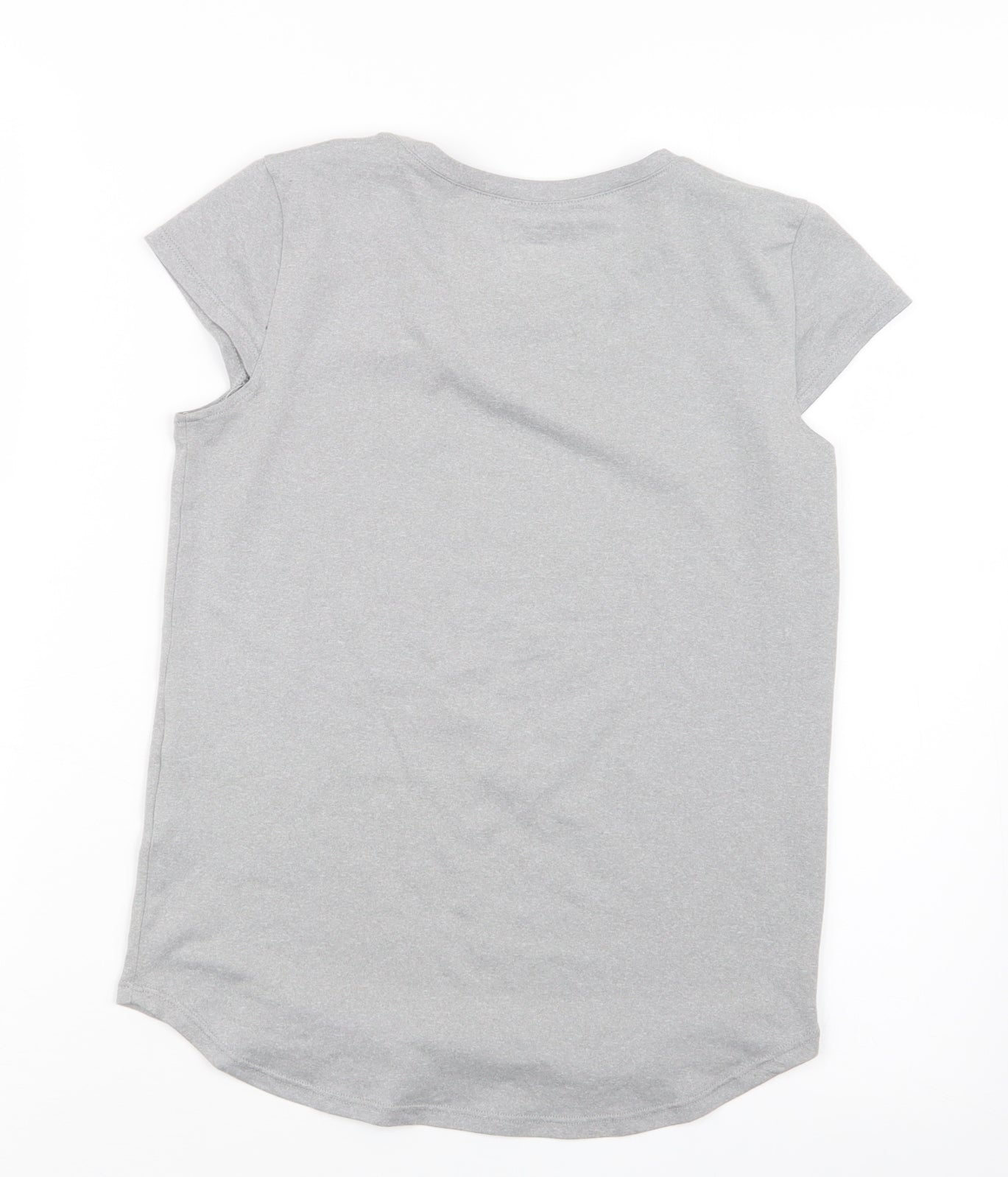 32 Degrees Girls Grey   Basic T-Shirt Size 9-10 Years