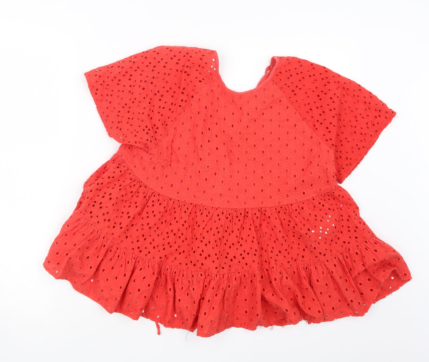 ASOS Womens Red   Basic Blouse Size 8