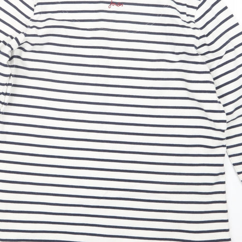 Joules Womens Blue Striped  Pullover Jumper Size 12