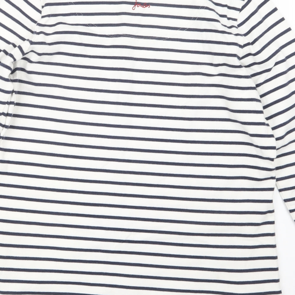 Joules Womens Blue Striped  Pullover Jumper Size 12
