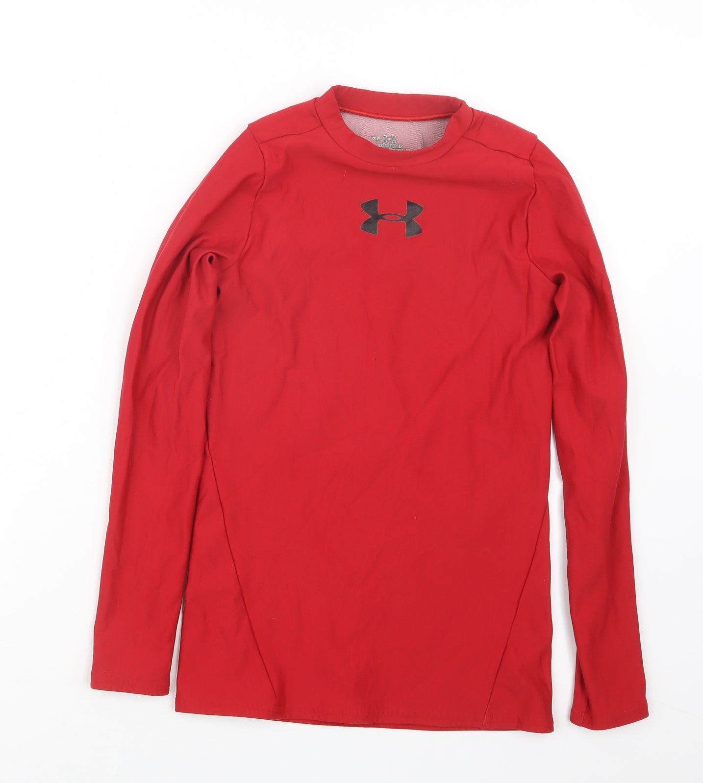 Under armour Boys Red   Basic T-Shirt Size L