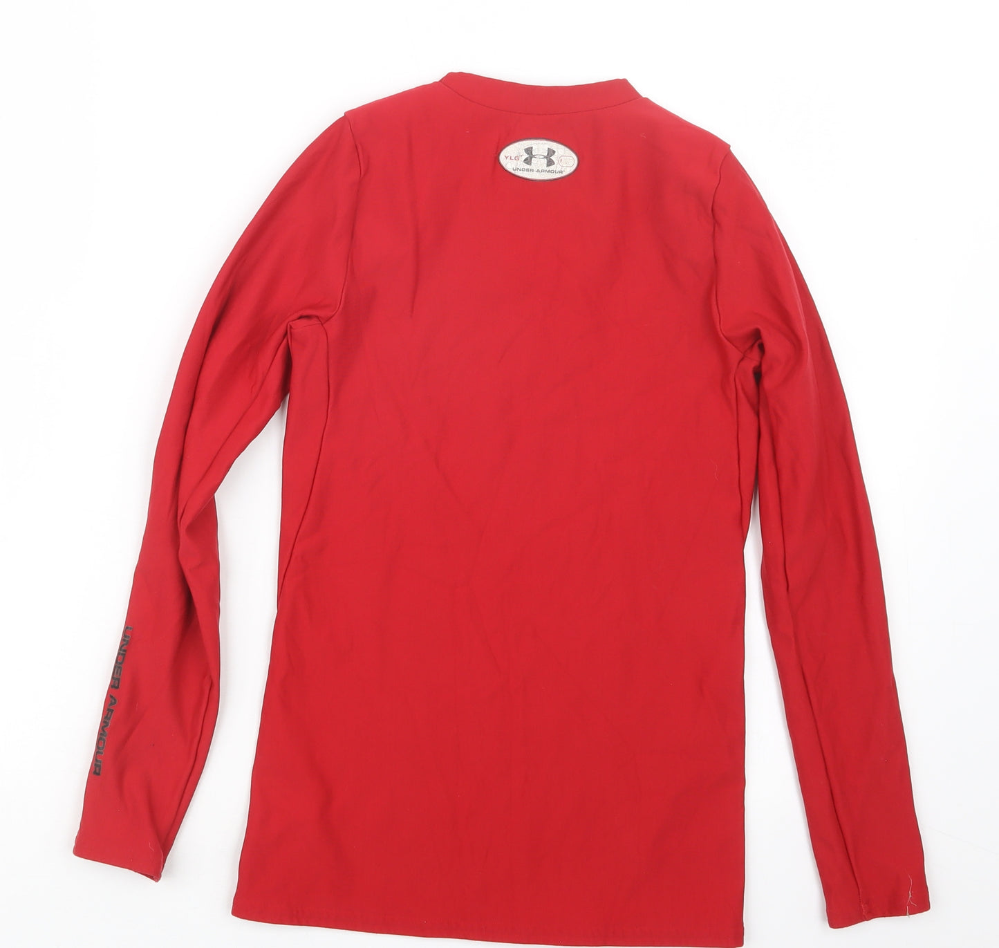 Under armour Boys Red   Basic T-Shirt Size L