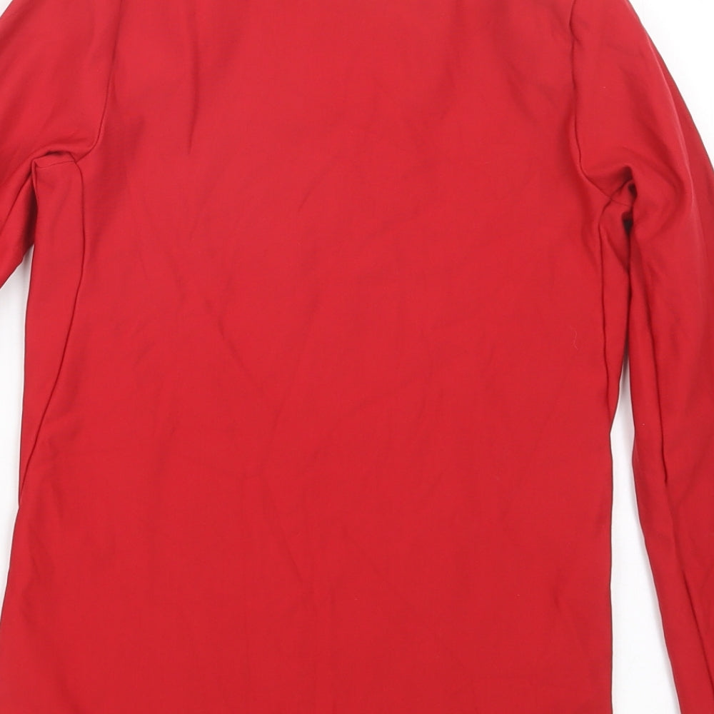 Under armour Boys Red   Basic T-Shirt Size L