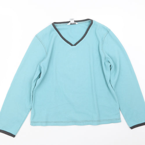 Blast Womens Blue  Knit Pullover Jumper Size M