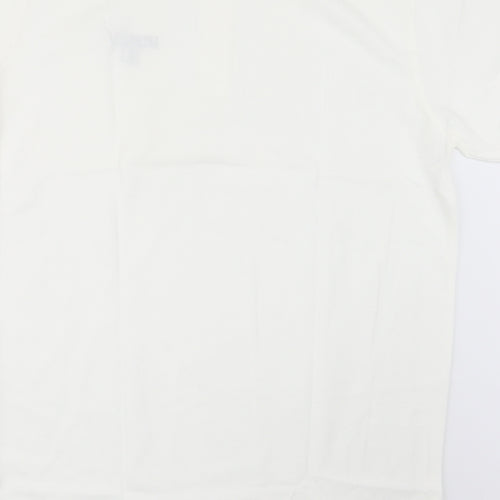Izod Club Womens White   Basic Polo Size L