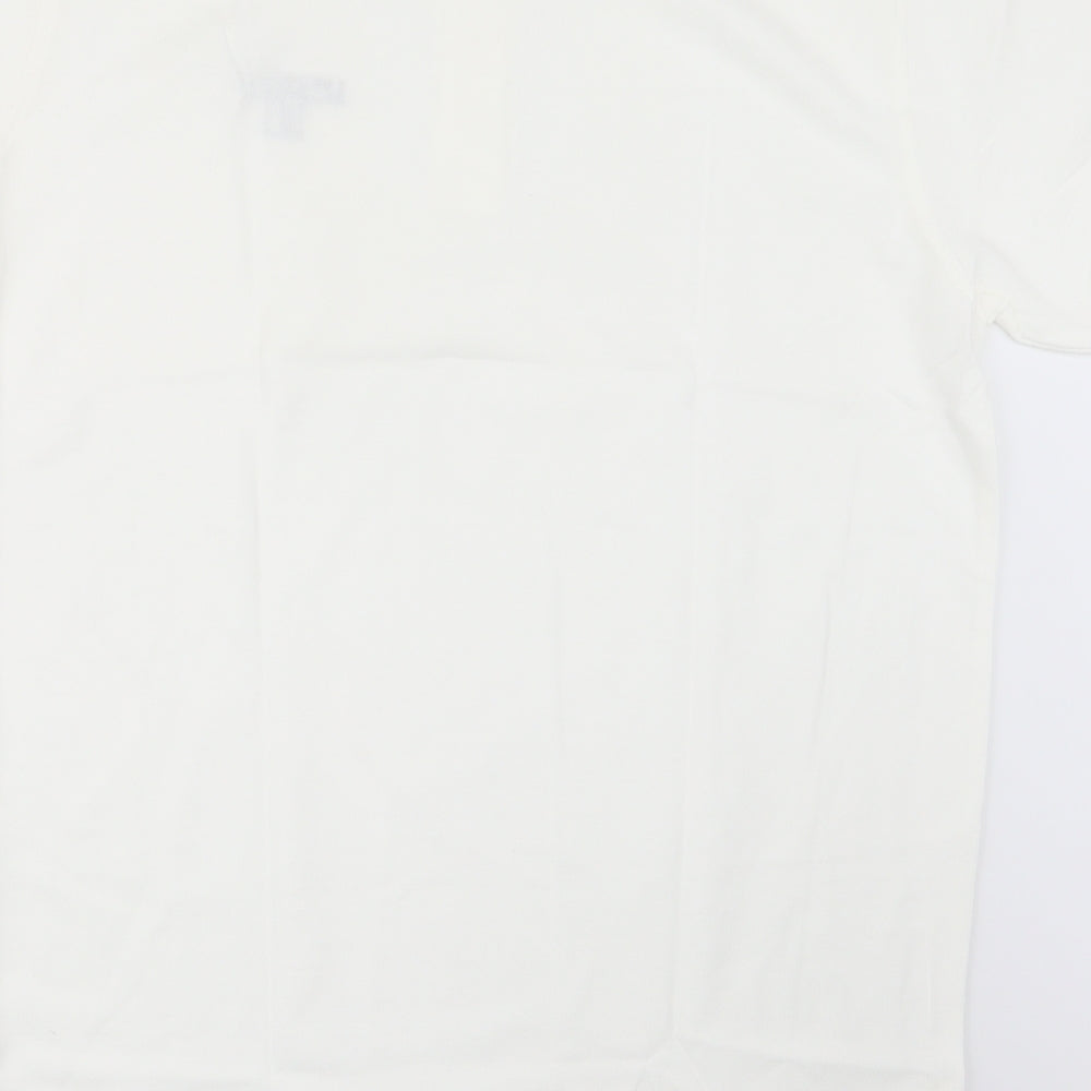 Izod Club Womens White   Basic Polo Size L