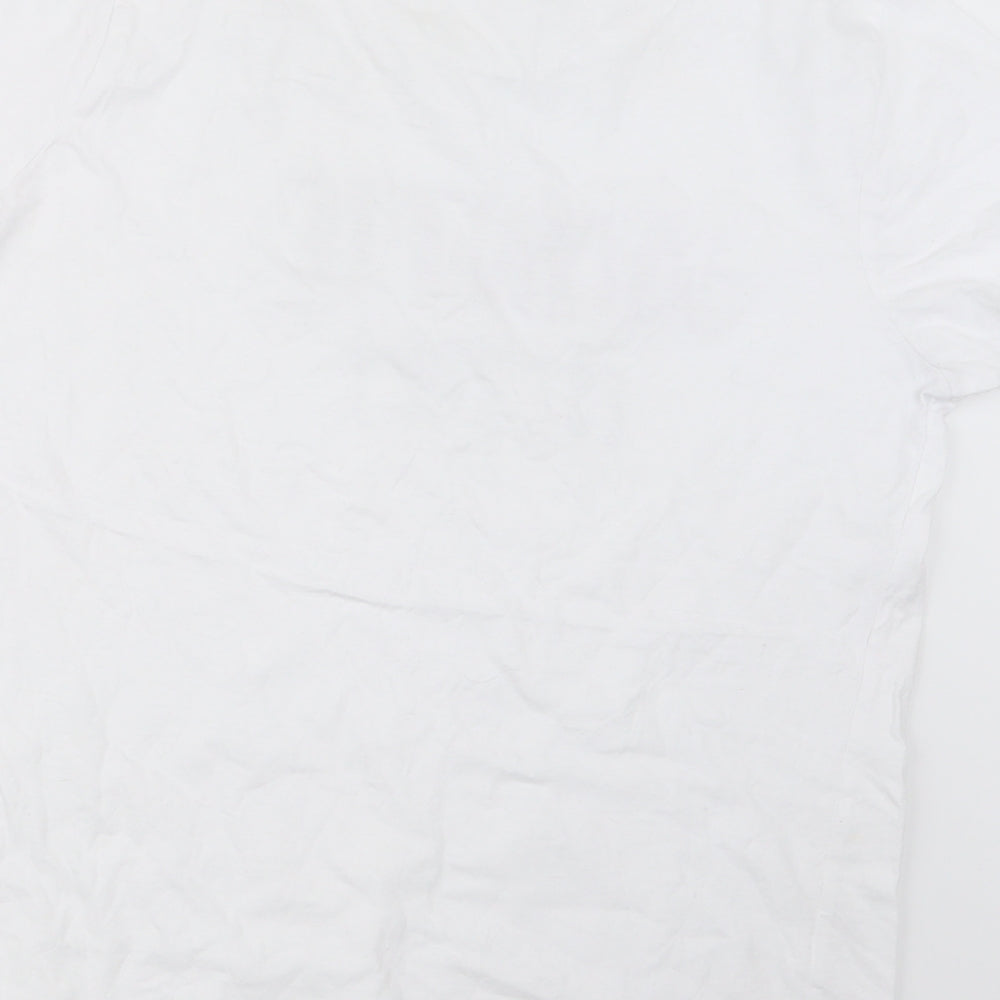 BEC Womens White   Basic T-Shirt Size XL