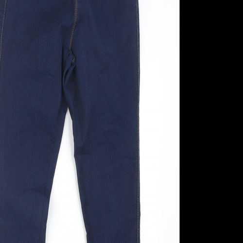 Denim Co. Womens Blue  Denim Jegging Jeans Size 8 L28.5 in