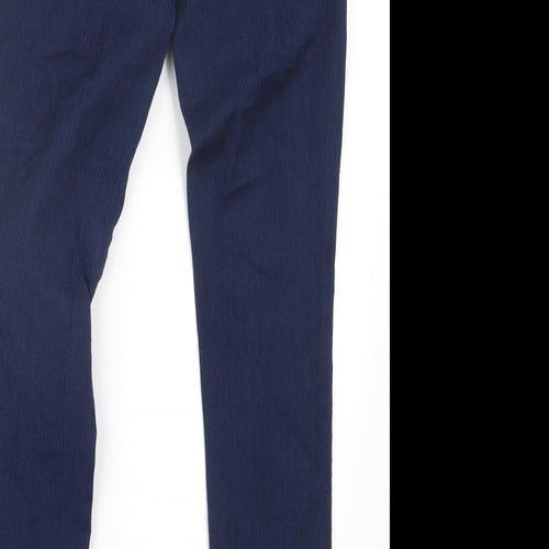 Denim Co. Womens Blue  Denim Jegging Jeans Size 8 L28.5 in
