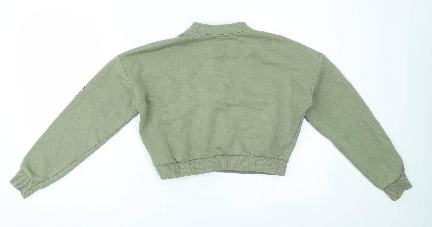 New Look Girls Green   Pullover Jumper Size 12-13 Years