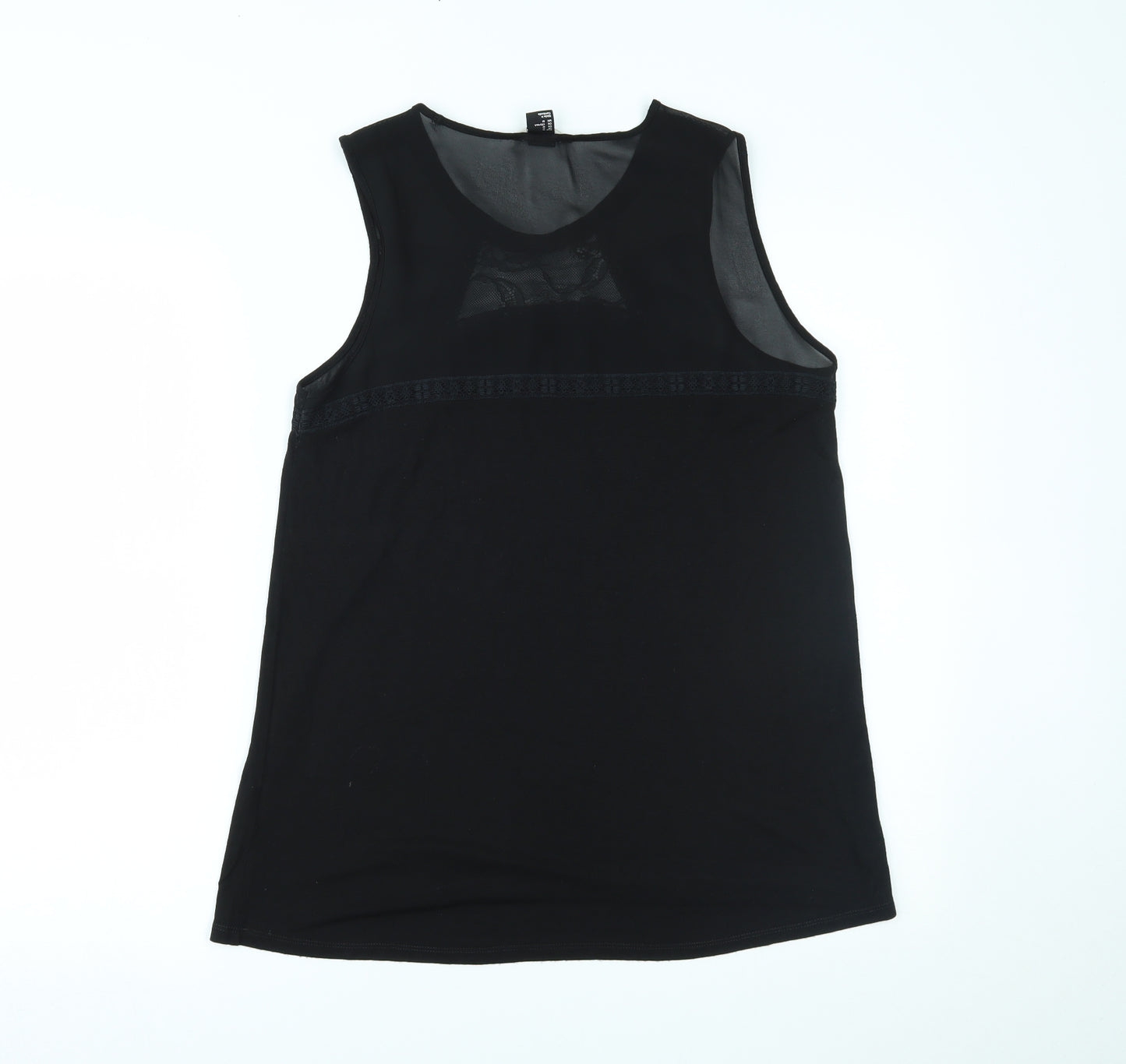 H&M Womens Black   Basic Tank Size M