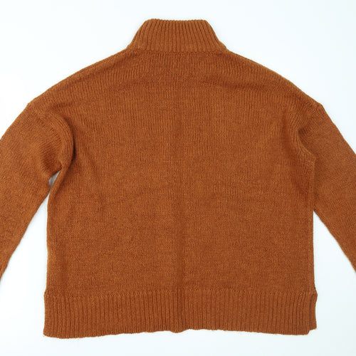 New Look Womens Orange   Pullover Jumper Size L