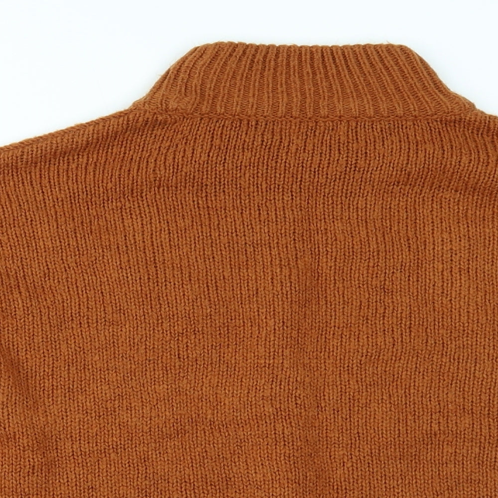 New Look Womens Orange   Pullover Jumper Size L
