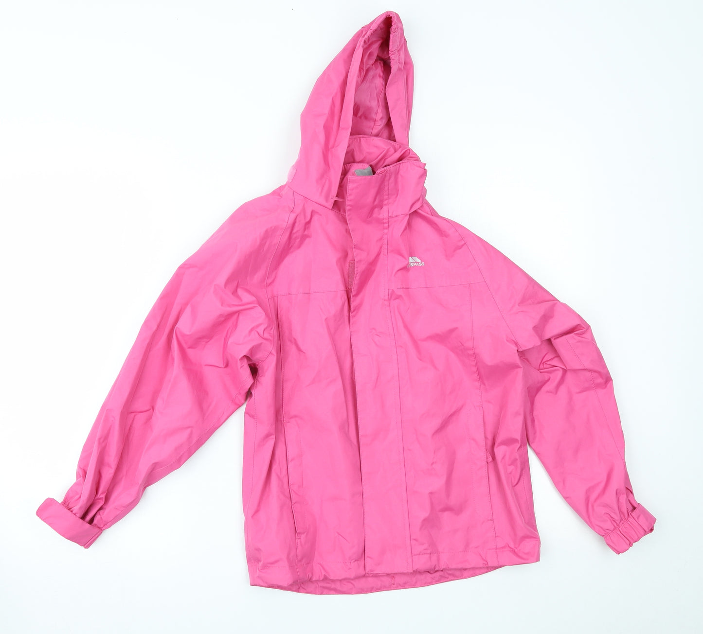 Trespass Girls Pink   Windbreaker Jacket Size 7-8 Years